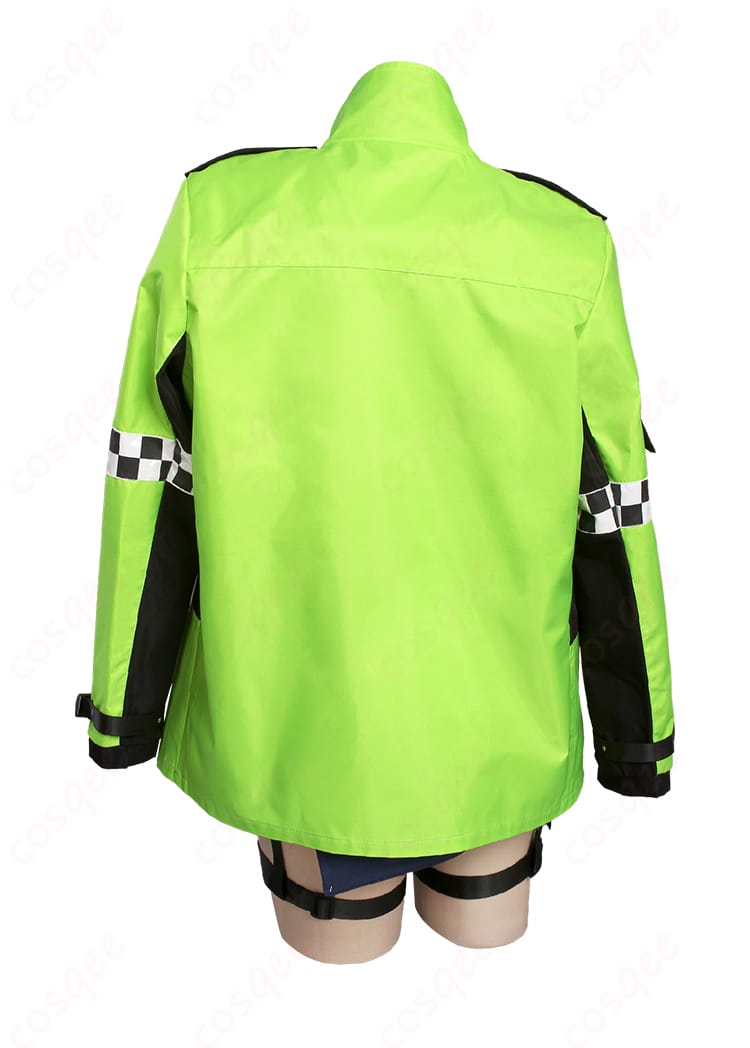 D(ディー)キラーワイフ コスプレ衣装一式の背面全体