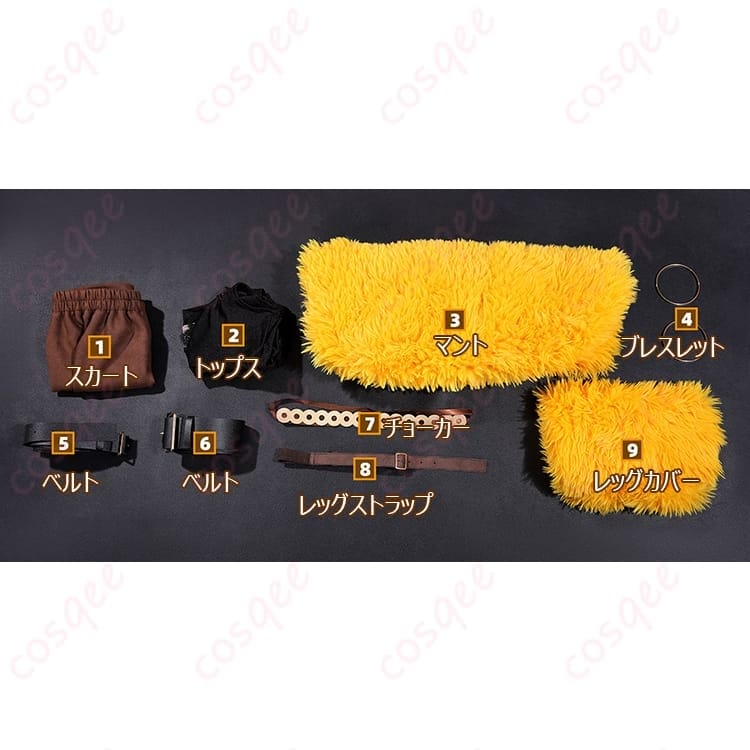 ワンピース ナミ エルバフ編 コスプレ衣装。軽やか高再現で撮影・イベントに最適 - 6枚目の画像