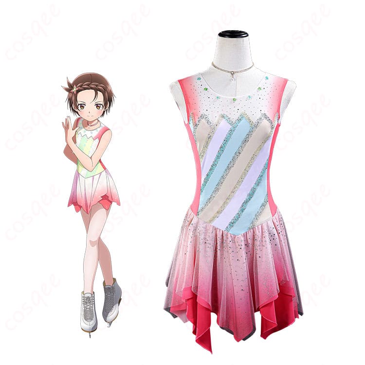 メダリスト 結束いのり シーズン2スケートドレスを着用した全身イメージ写真