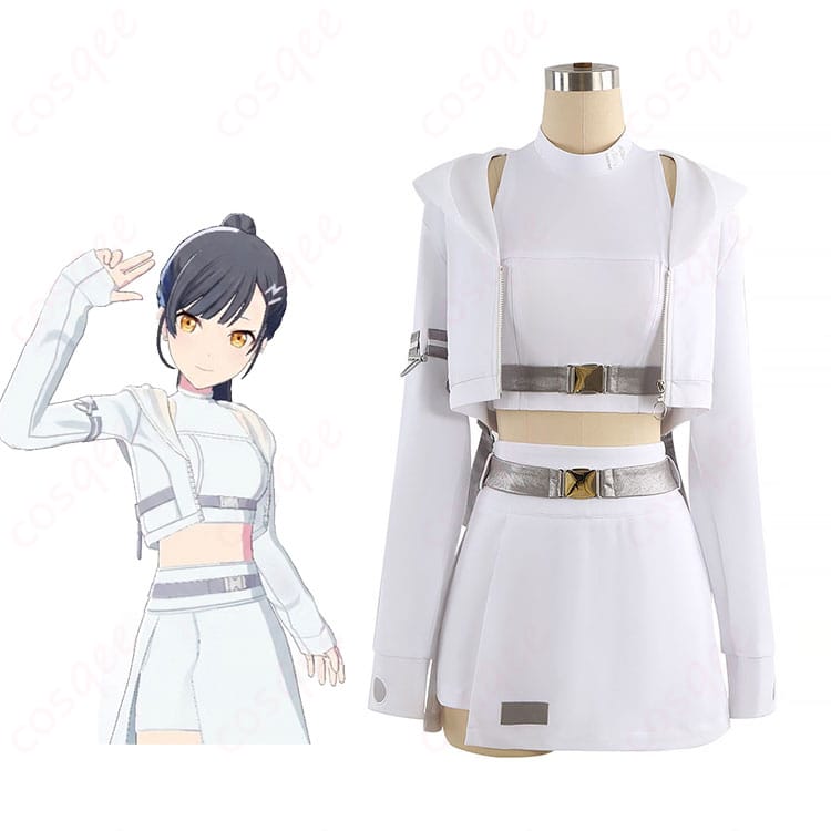 COSQEE プロセカ 白石杏/小豆沢こはね アクセラレイト衣装を着用した全身コーデのイメージ画像