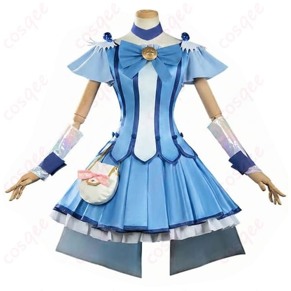 キュアビューティ（青木れいか）戦闘服 高再現コスプレ 通気性良好で長時間も快適