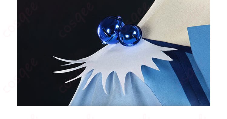 キュアビューティ衣装の肩周りパーツと縁取りの詳細