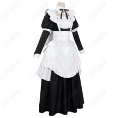 COSQEE ゴーストハウス風メイド服コスプレ 上品シルエットで長時間も快適、撮影映え抜群 - 2枚目の画像（サムネイル）