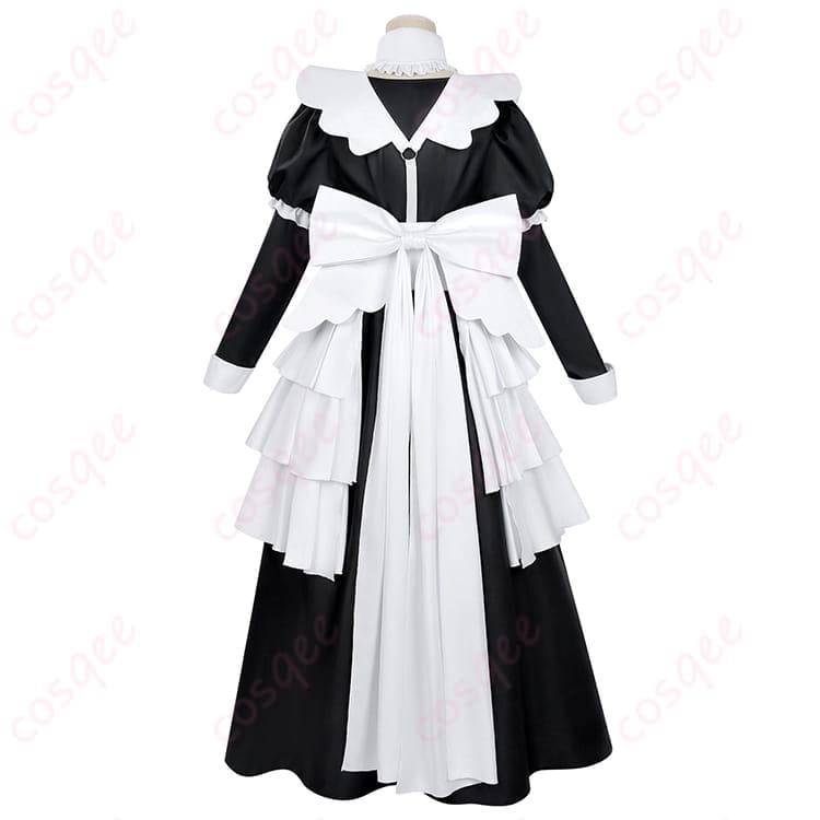 COSQEE ゴーストハウス風メイド服コスプレ 上品シルエットで長時間も快適、撮影映え抜群 - 3枚目の画像