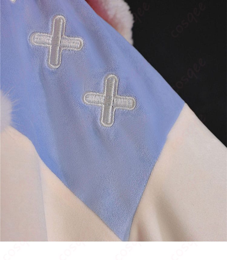 ポリエステル生地の織りと質感が分かる拡大図