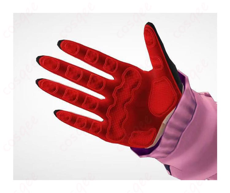 ロボ子さん モデルV3 手袋内側の装飾ディテール(フィット感と縫製仕上げ)