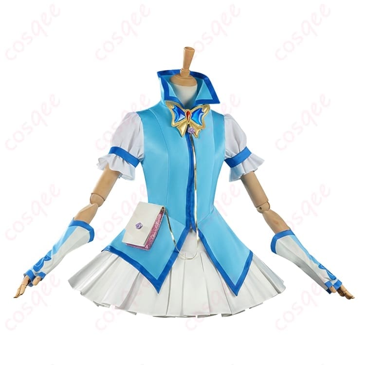 Yes!プリキュア5 キュアアクア公式再現コスプレ｜軽やか着用感で撮影会・イベントに最適 - 2枚目の画像