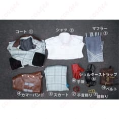 無期迷途 ヒルダ 旧時代の学者 コスプレ衣装｜上品シルエットで高再現、イベント・撮影に最適 - 5枚目の画像（サムネイル）