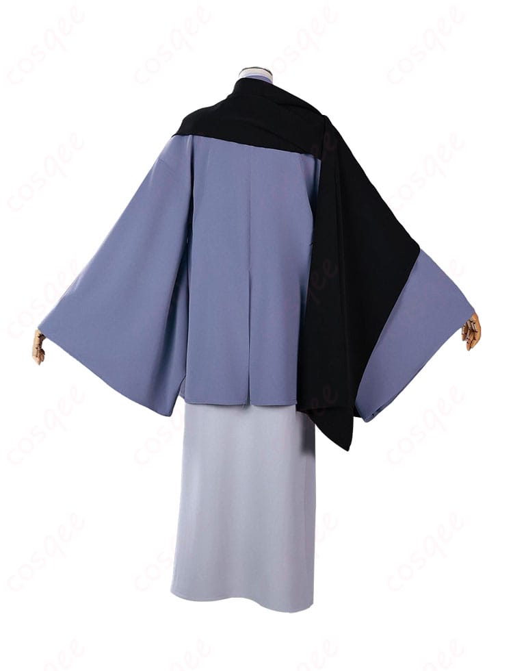 神様はじめました 巴衛 和装コスプレ 豪華版フルセット(着物・羽織・帯・マフラー・靴下・狐耳・尻尾)-6 和装シルエット例