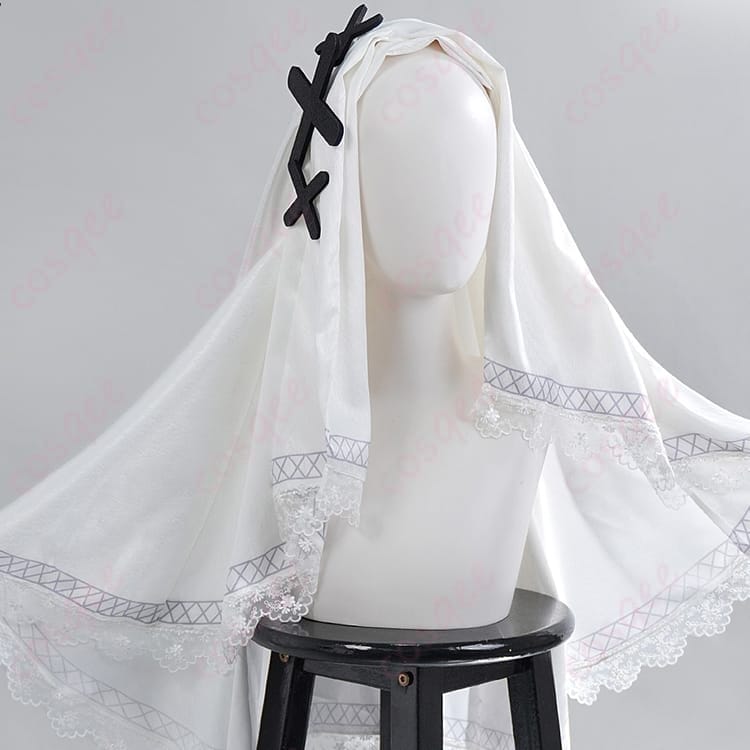 魔法少女にあこがれて 氷上メルル 囚人番号670 シスター衣装。高再現＆軽快な着用感で撮影・イベント映え - 4枚目の画像