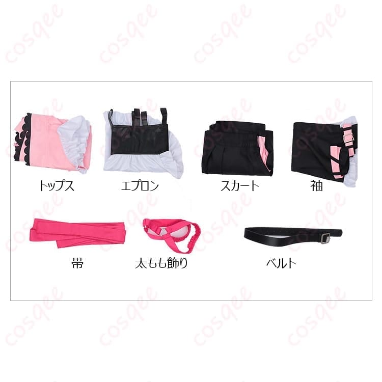 超かぐや姫! 駒沢乃依 和装コスプレ衣装｜軽快な着心地でイベント＆撮影に最適 - 6枚目の画像