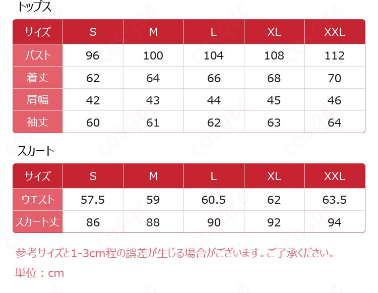駒沢乃依 コスプレ衣装・イベント携行イメージ(持ち運びと収納の参考)