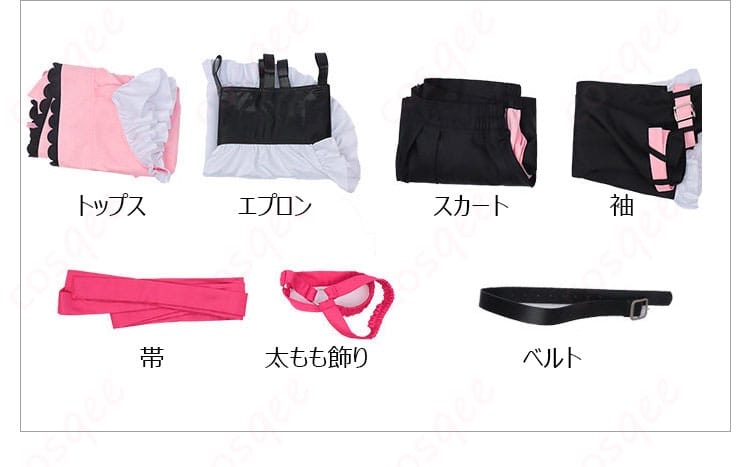 駒沢乃依 コスプレ衣装・着用ポージング例(動きに合わせた袖の表情)