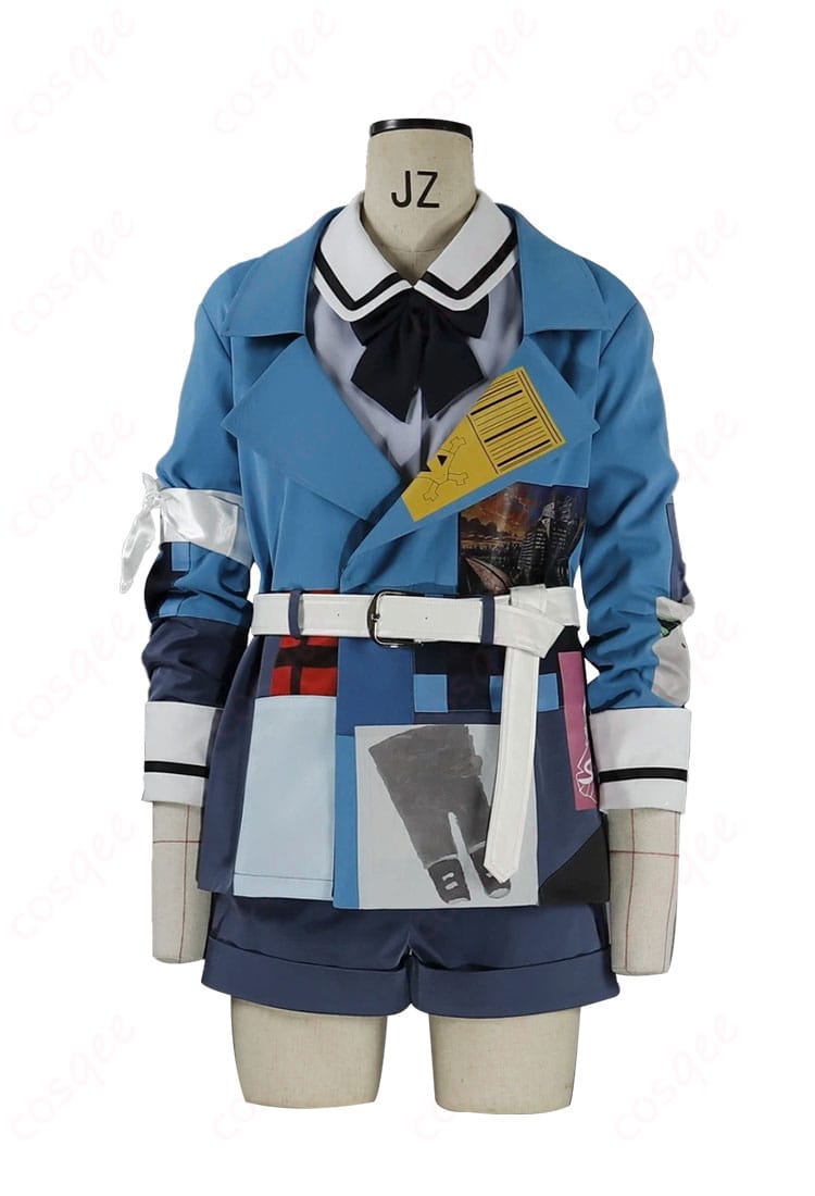 井芹仁菜 運命の華Ver. コートとショートパンツのシルエットが分かる斜め全身