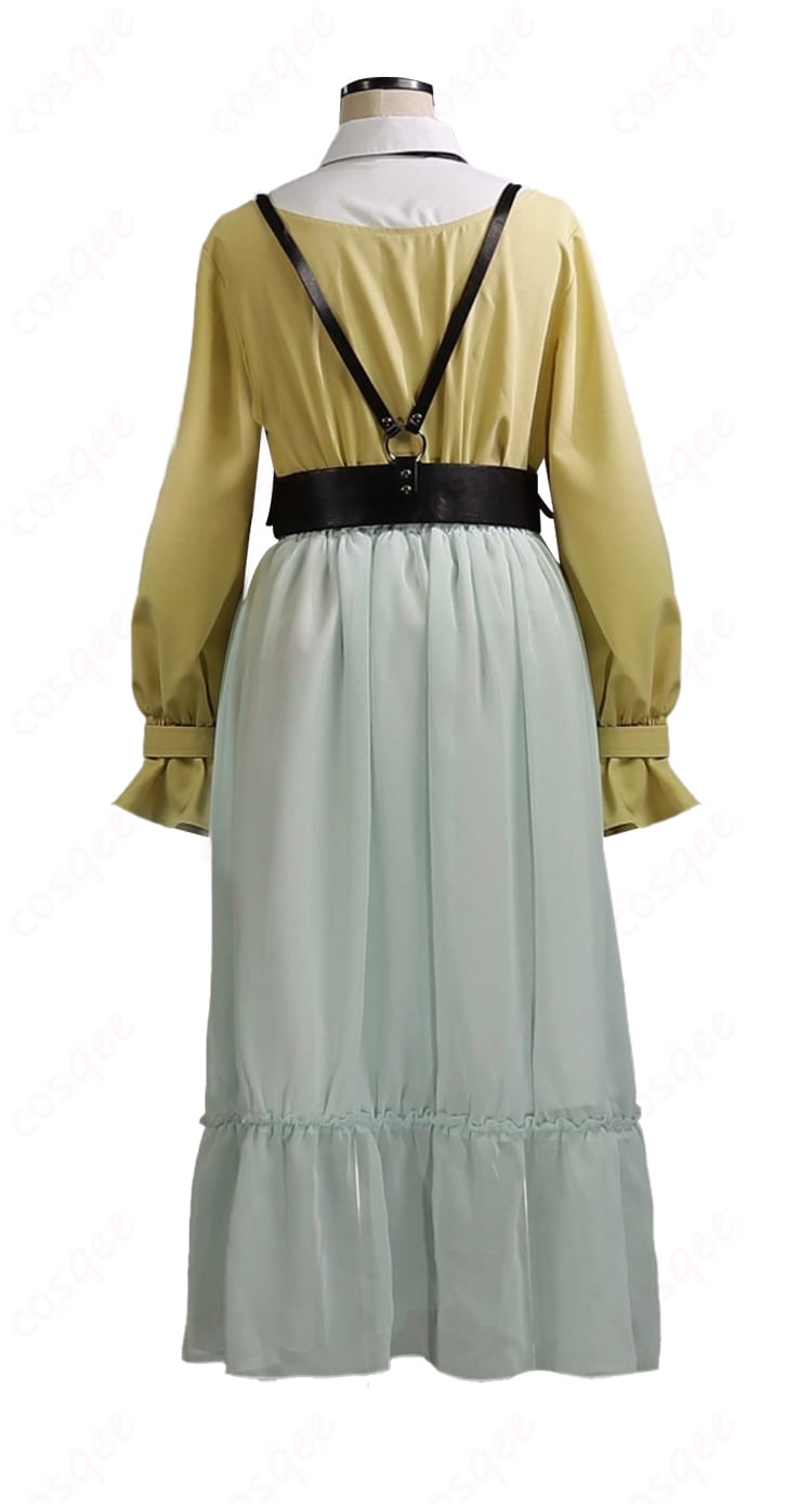 『端程山』ステージ衣装 スカートのプリーツと揺れ感のディテール