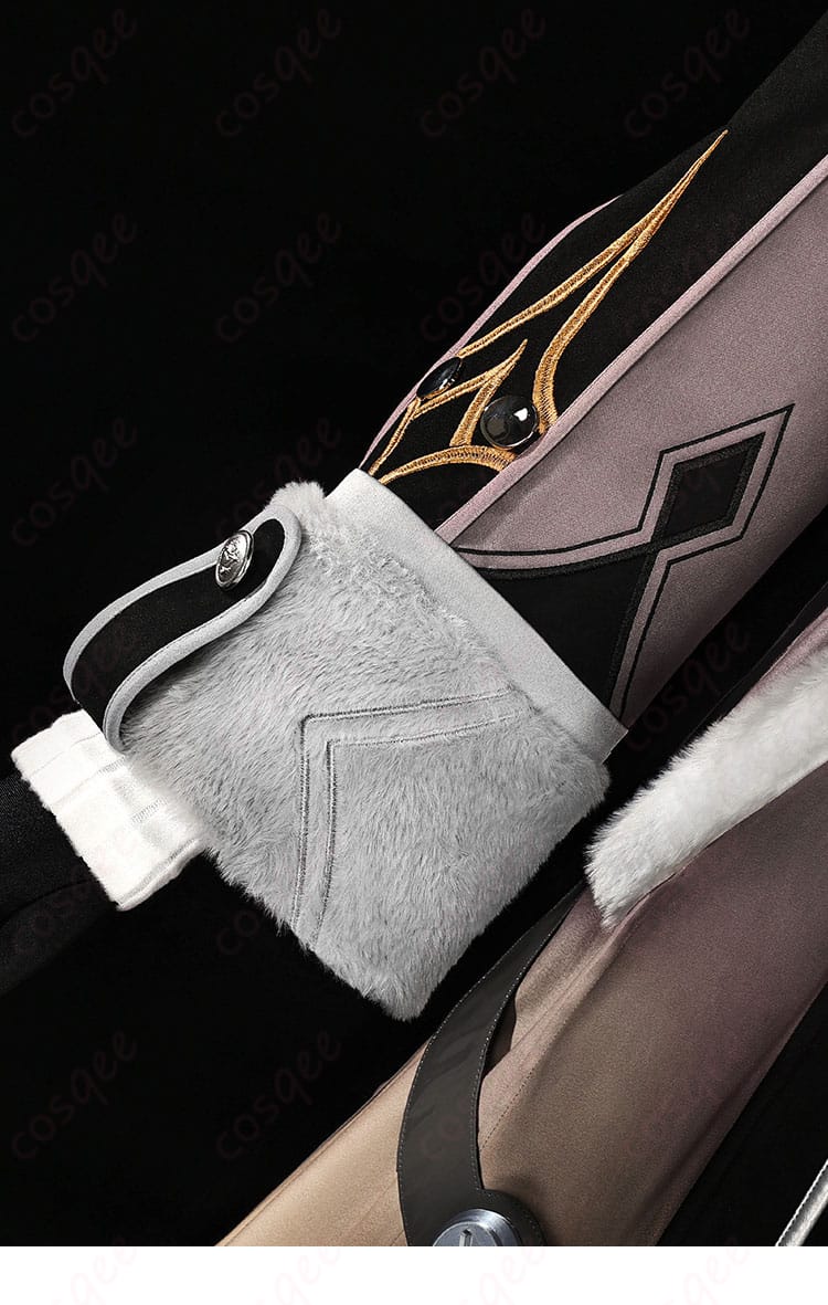 原神 イルーガ 袖口装飾のディテール。カフの形状と装飾パーツの留め付けが分かる。