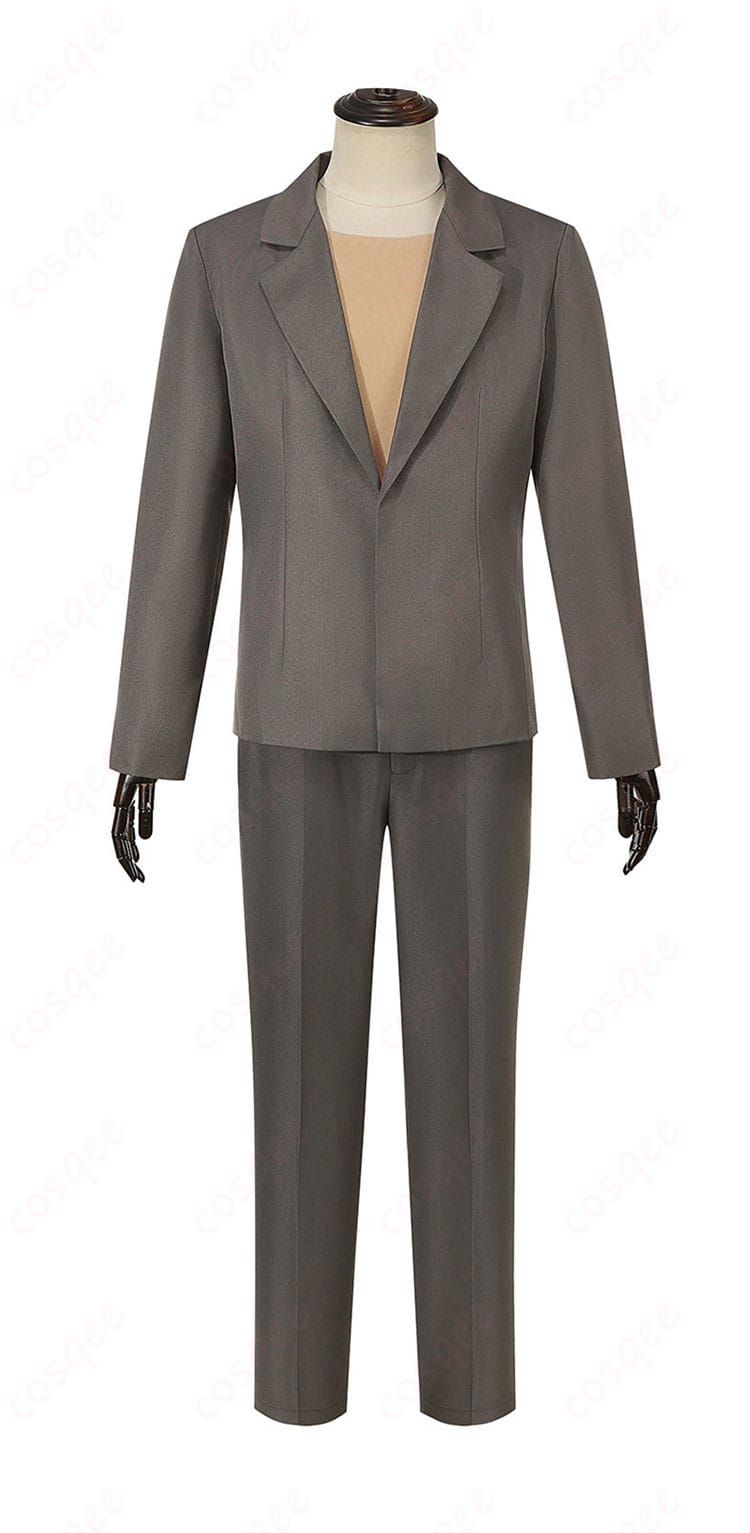 星野アクア 私服コート衣装の正面全体画像（コート・トップス・ズボン）