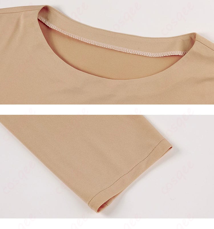 衿元と袖口の複合ディテール（縫製と質感の確認用）