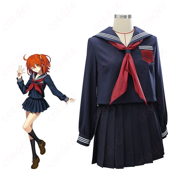 FGO ぐだ子『月の裏側の記憶 魔術礼装』セーラー衣装を着用した全身イメージ