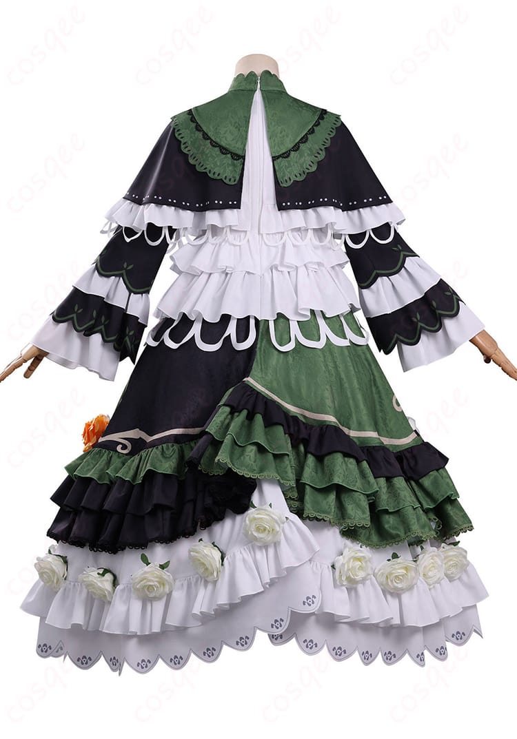 遠野ハンナ衣装 ワンピースの背面ディテール