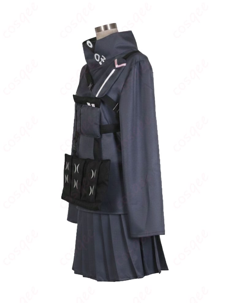 MDR 通常衣装コスプレの縫製アップ。直線的なカッティングと縫い目の整い。