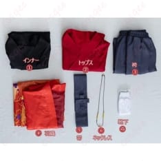 鬼滅の刃 煉獄杏寿郎 京まふ2021和装コスプレ 高再現で映える和テイスト、快適着用 - 5枚目の画像（サムネイル）