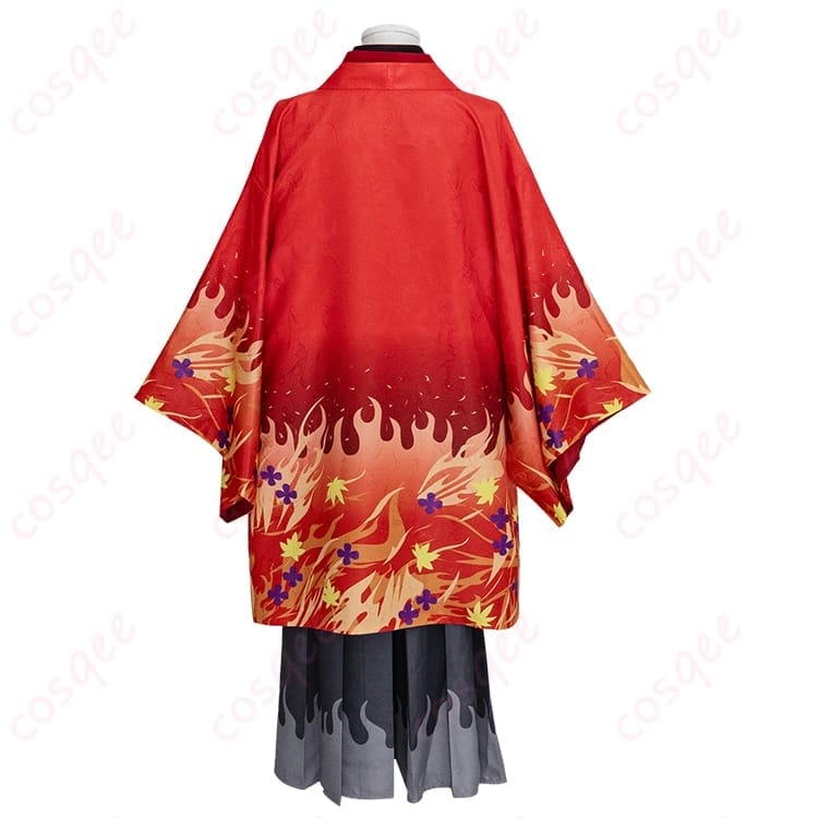 鬼滅の刃 煉獄杏寿郎 京まふ2021和装コスプレ 高再現で映える和テイスト、快適着用 - 2枚目の画像