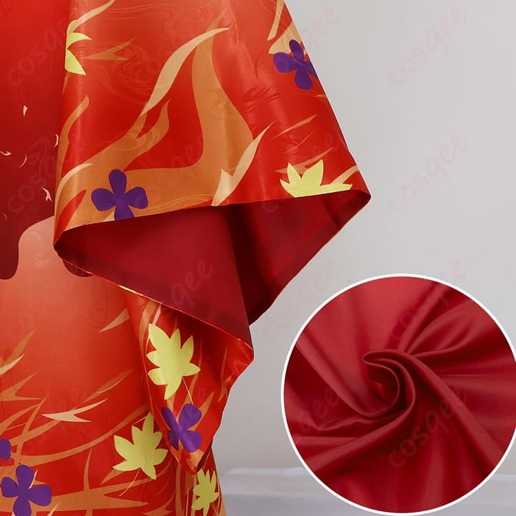 鬼滅の刃 煉獄杏寿郎 京まふ2021和装コスプレ 高再現で映える和テイスト、快適着用 - 4枚目の画像