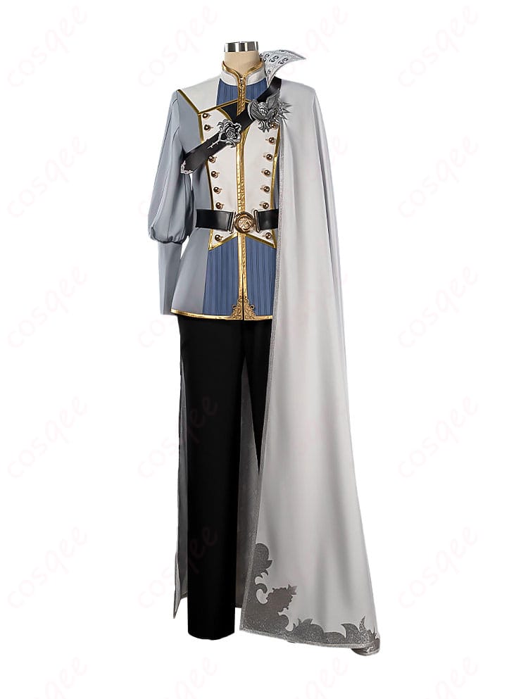 上着とズボンの正面全身カット、シルエット確認用