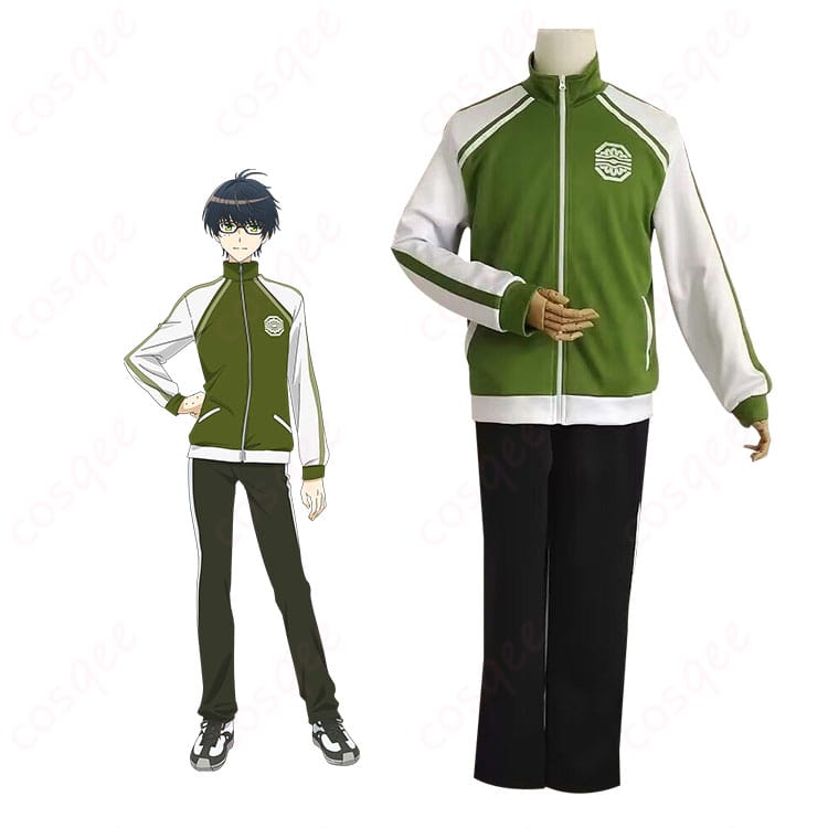 篭手切江 内番ジャージ 上下セット 正面全身カット（特『刀剣乱舞-花丸-』〜雪月華〜）