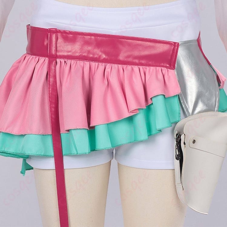 超かぐや姫！綾紬芦花 コスプレ衣装 通気性◎で長時間快適、撮影映えの5点セット - 5枚目の画像