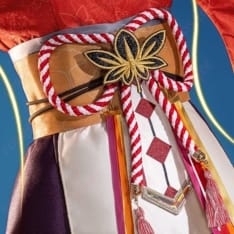 和風×セクシーで撮影映え。ラブライブ！スクフェス 小原鞠莉 紅葉狩り編コスチューム - 4枚目の画像（サムネイル）