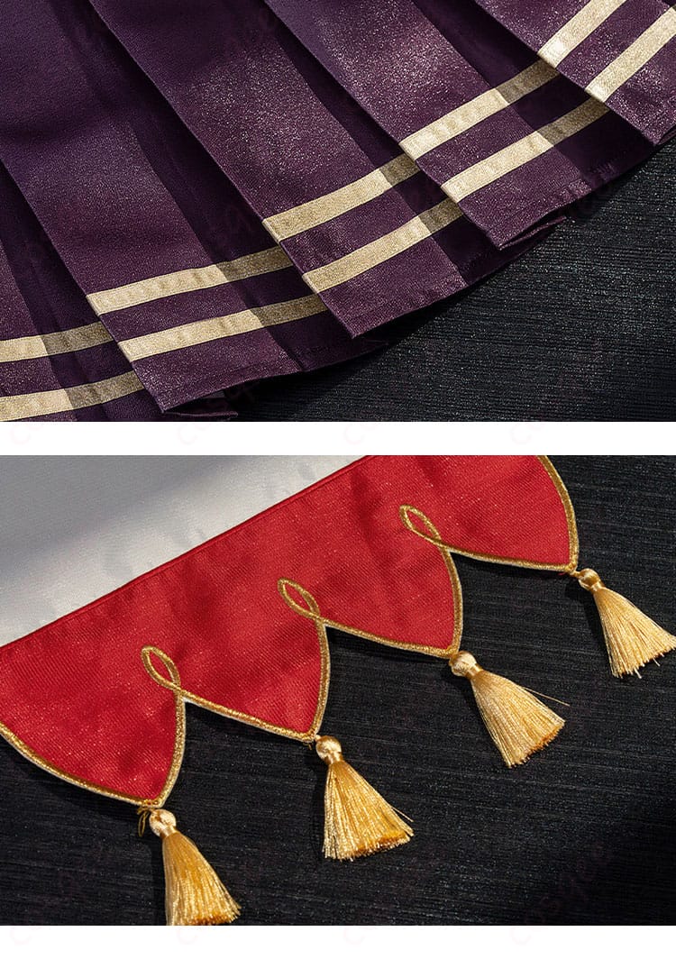 腰飾りの留め具と安定性を示すクローズアップ