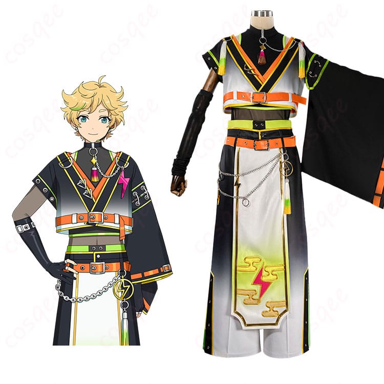 Switch(逆先夏目/春川宙/青葉つむぎ)World Switchingコスプレ衣装一式の着用イメージ