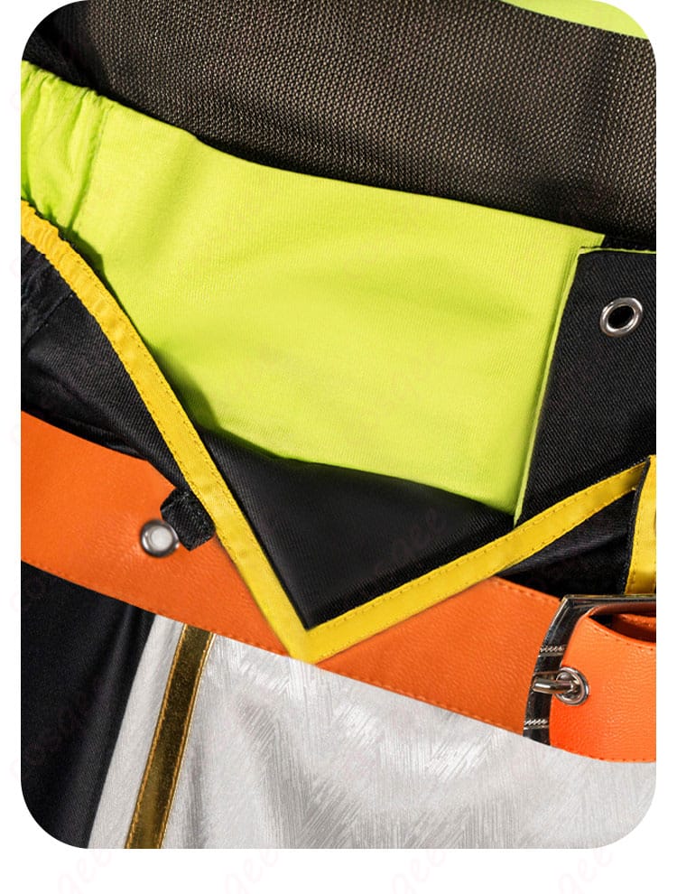 ウエスト周りのベルト・腰飾り・腰布の配置ディテール