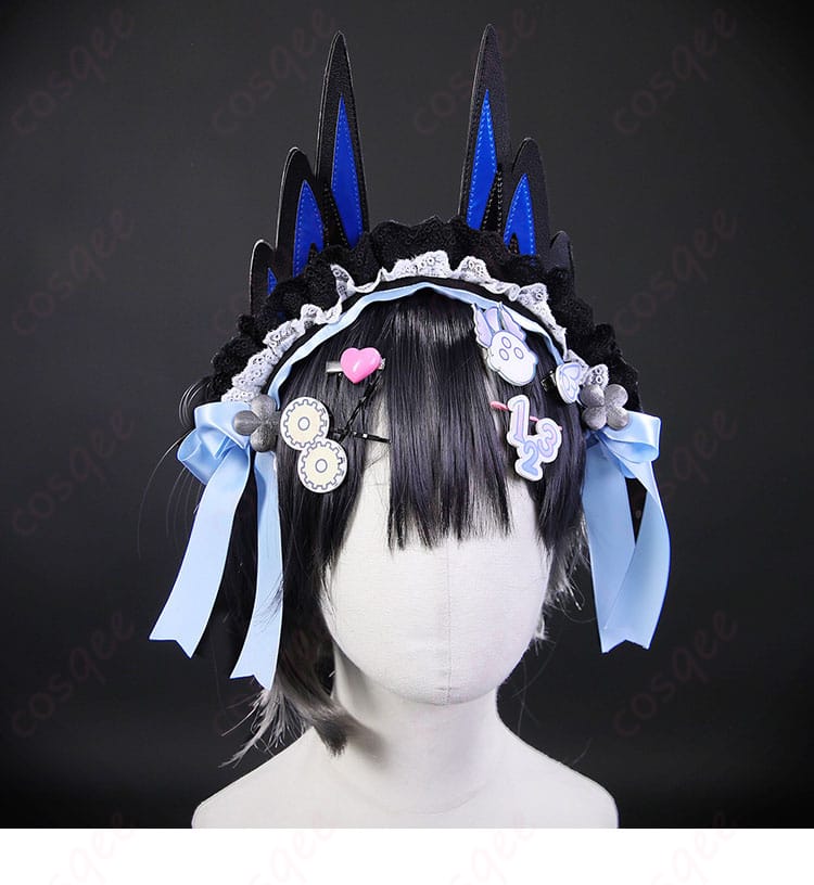 ヘアピンと髪飾りのディテールアップ