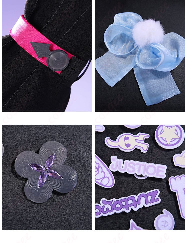 付属アクセサリー一式(腰飾り・腕飾り・リボン等)の内容詳細