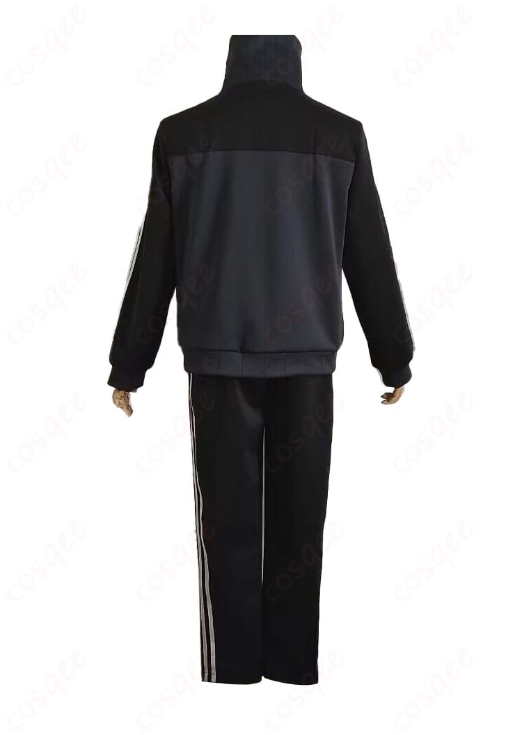 水心子正秀 内番ジャージ 上着ディテール(襟・袖口の縫製と質感)