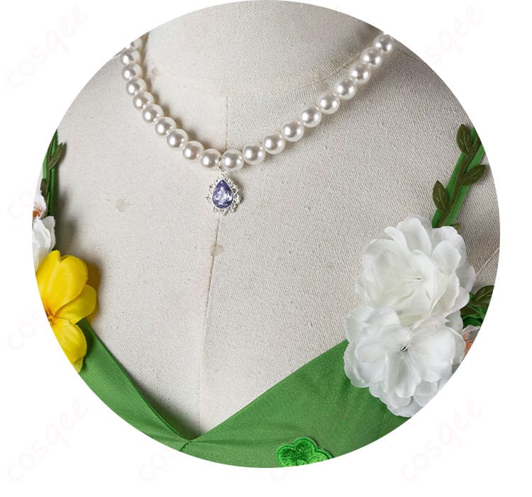 第五人格 庭師 エマ・ウッズ 最高演繹「朽ちぬ長夏」ニンフ賞衣装 コスプレ一式 画像5