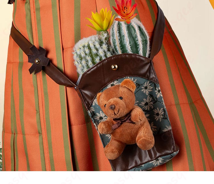 IdentityV エマ・ウッズ 暖かい冬の記憶 ネックレスと手袋の近接カット|小物の意匠が映えるアップ