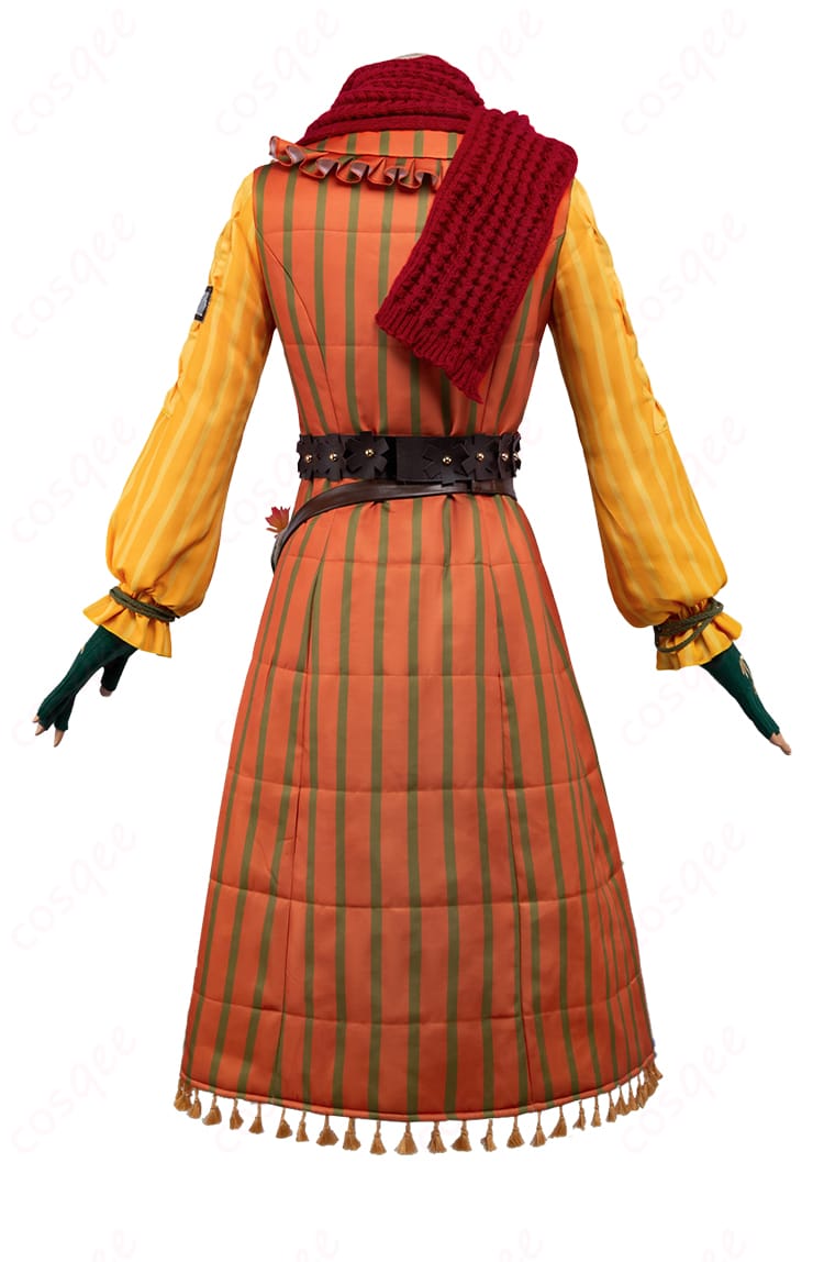 Identity V 庭師(エマ)暖かい冬の記憶 衣装セット 内容一式|ワンピース・マフラー・帽子・ベルト・ネックレス・ポーチ・手袋