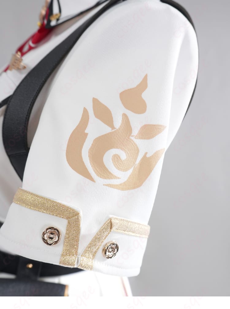 ホロライブ 百鬼あやめ 新衣装・軍服コスプレ衣装 動きに合わせたシルエット変化