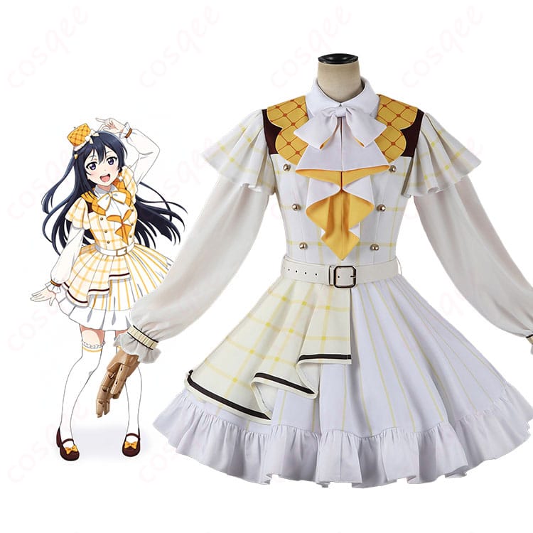 虹ヶ咲学園スクールアイドル同好会の共通ステージ系コスプレ一式と着用イメージ