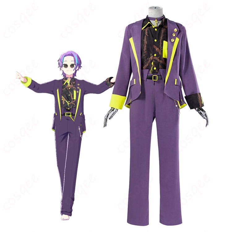 神代類 想いを込めた小道具作り コスプレ衣装の全身フロントカット（コート・シャツ・ズボン着用）