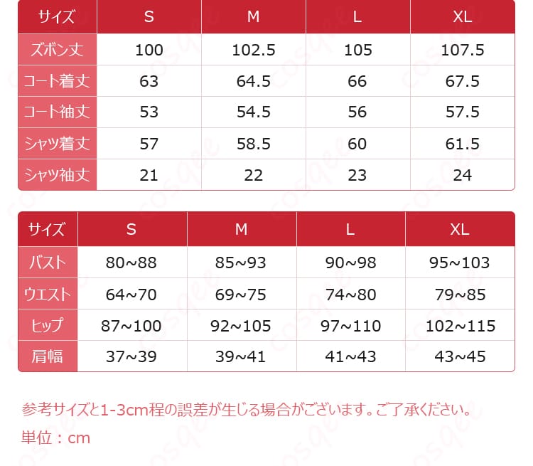 神代類 想いを込めた小道具作り コスプレ衣装 一式セット内容（コート・ズボン・シャツ・ベルト・腰飾り・チョーカー）