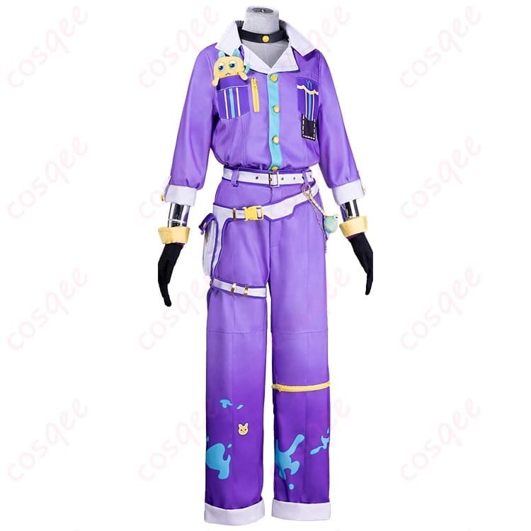 プロジェクトセカイ 神代類 インベンティブ・ワーカー ライブ衣装 高再現でイベント・撮影に最適 - 3枚目の画像