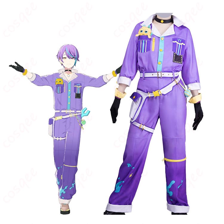 プロジェクトセカイ 神代類 インベンティブ・ワーカー ライブ衣装のフルセット全身正面