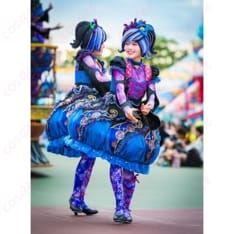 クラゲダンサー ハロウィン・ヴィランズ風コスプレ｜揺れ映えシルエットと快適設計でイベントに最適 - 1枚目の画像（サムネイル）