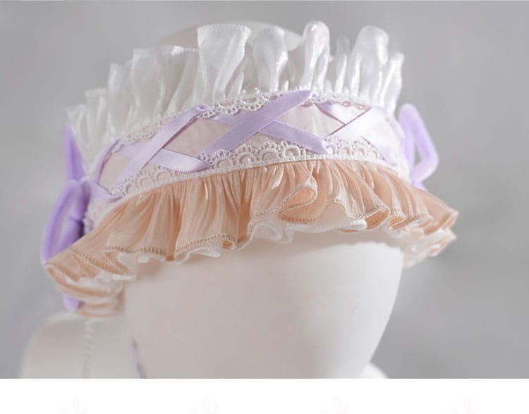 髪飾りの正面デザインと配色ディテール