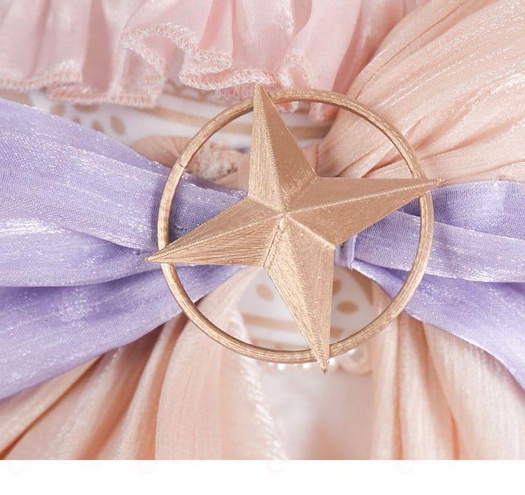 腰飾りパーツの拡大ディテール